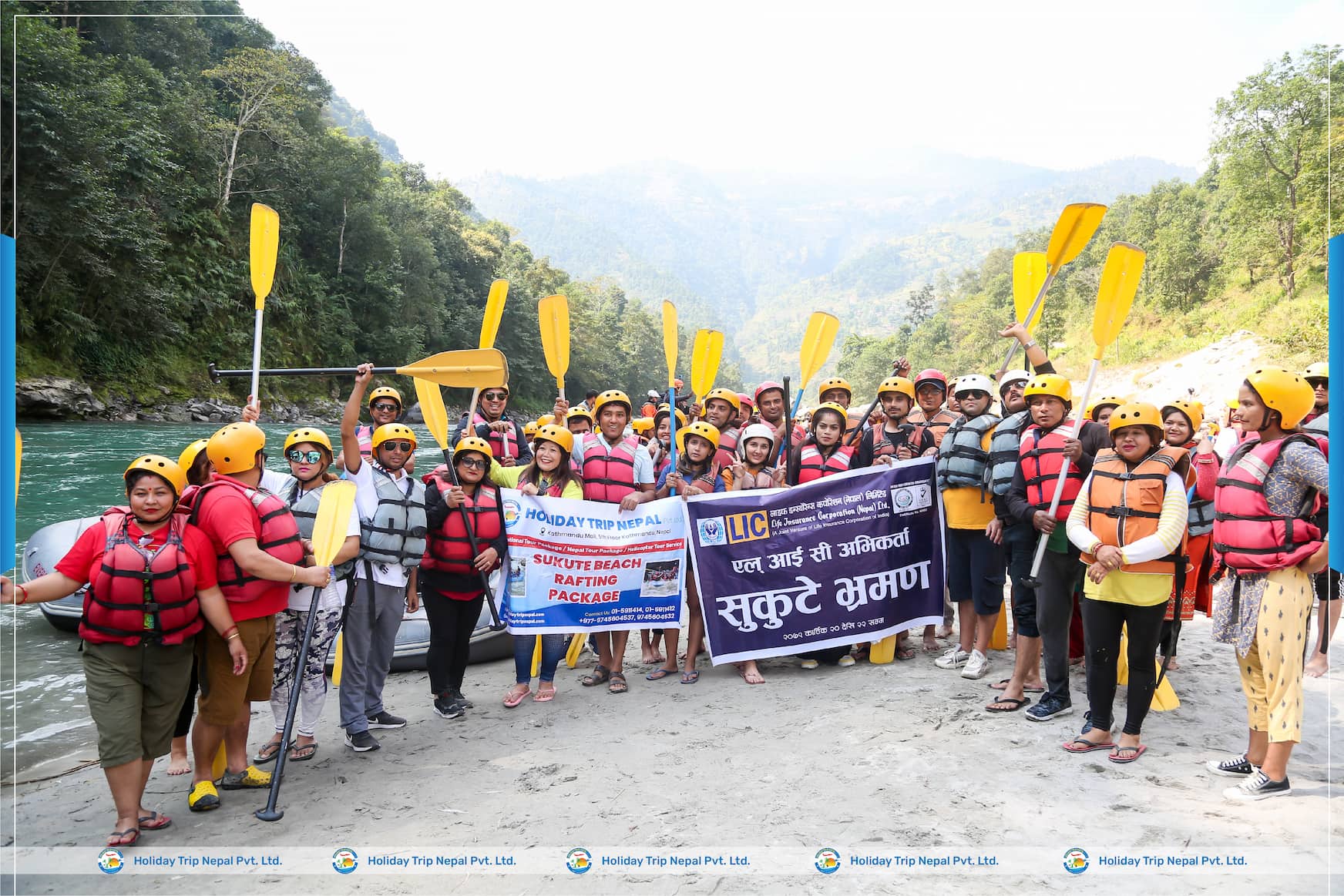 Discover the Adventure of White River Rafting at Bhote Koshi with Holiday Trip Nepal